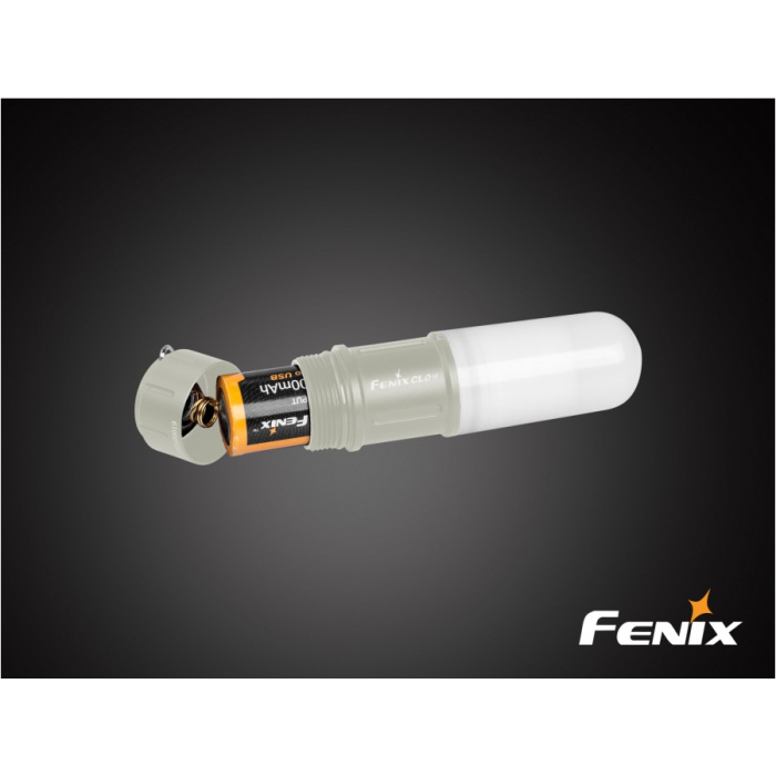 Latarka diodowa Fenix CL09 - kempingowa szara